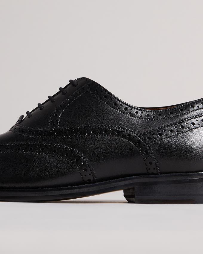 Chaussures Richelieu Ted Baker Formal Leather Noir Homme | VGH-74755930